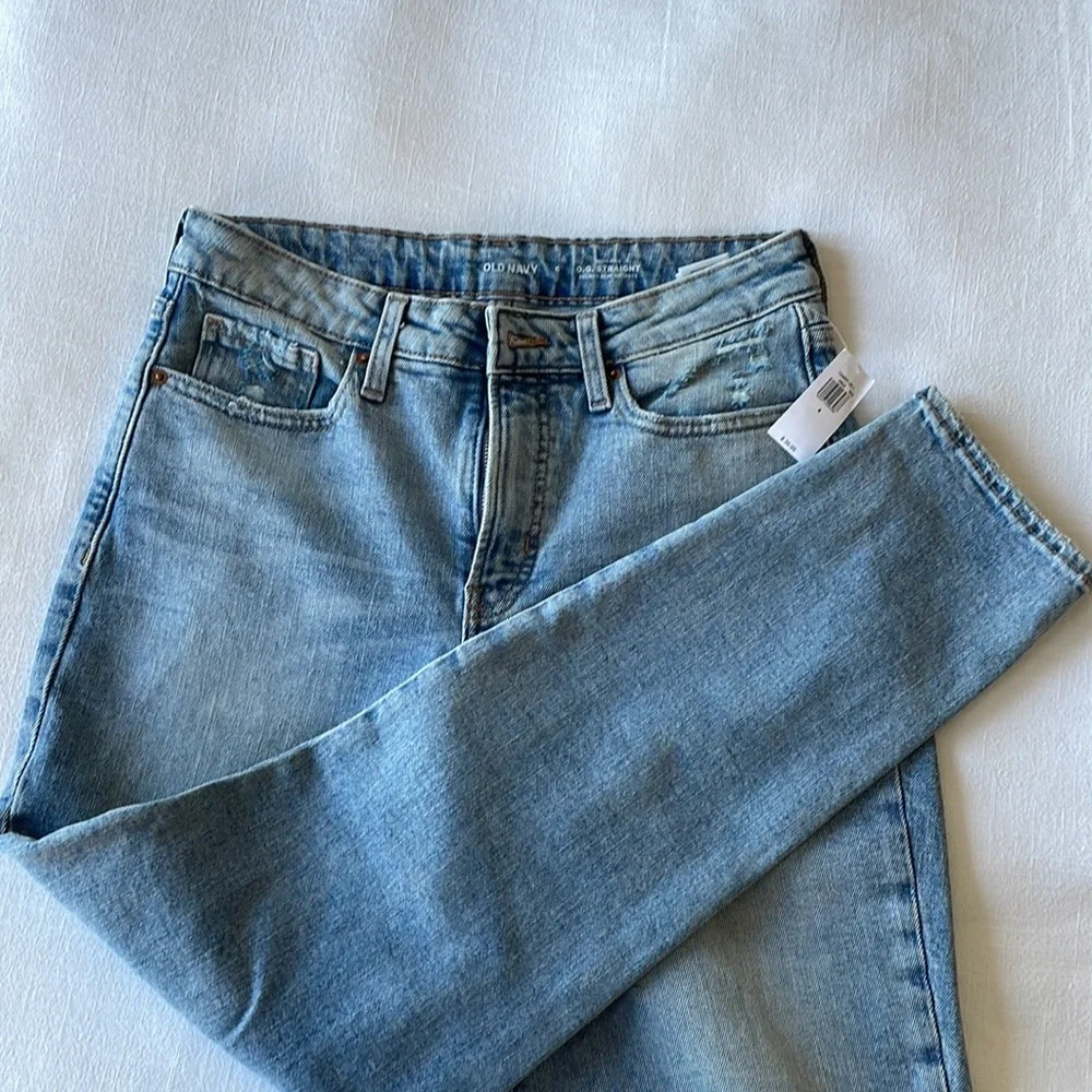 NWT Old Navy OG Straight Jeans - Size 6 - Picture 2 of 7